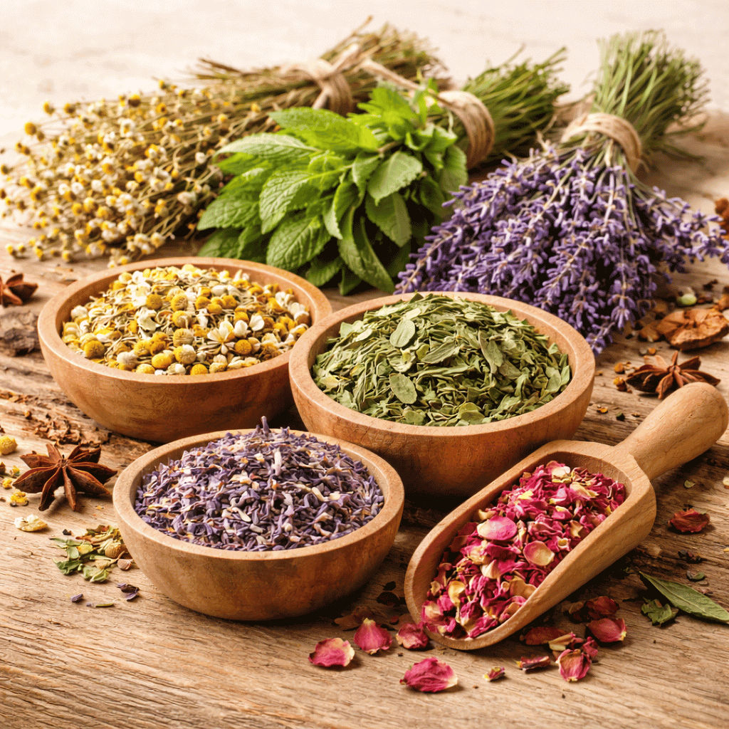 Plantes, poudres & compléments