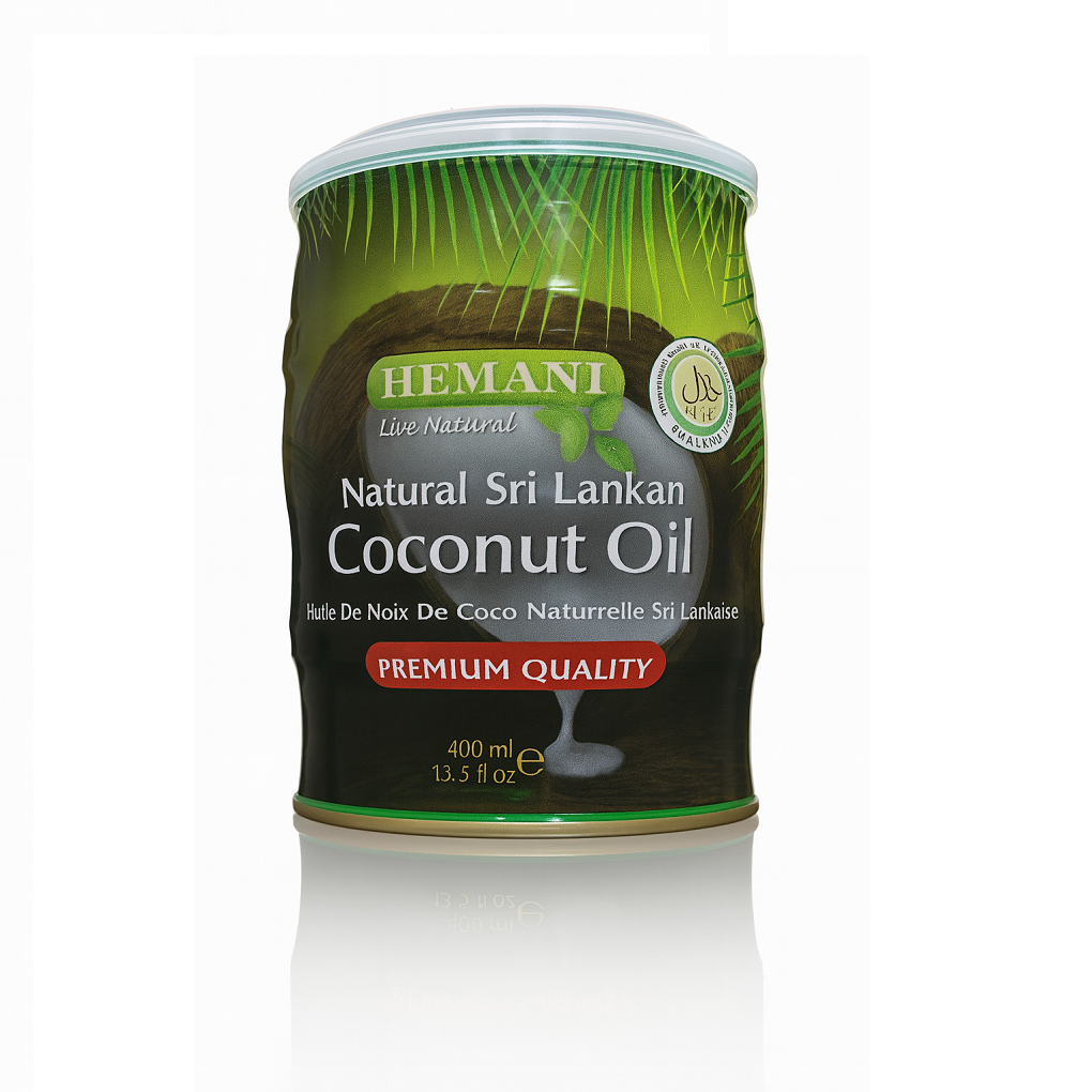 Huile de Coco Hemani 400ml – Pack de 6
