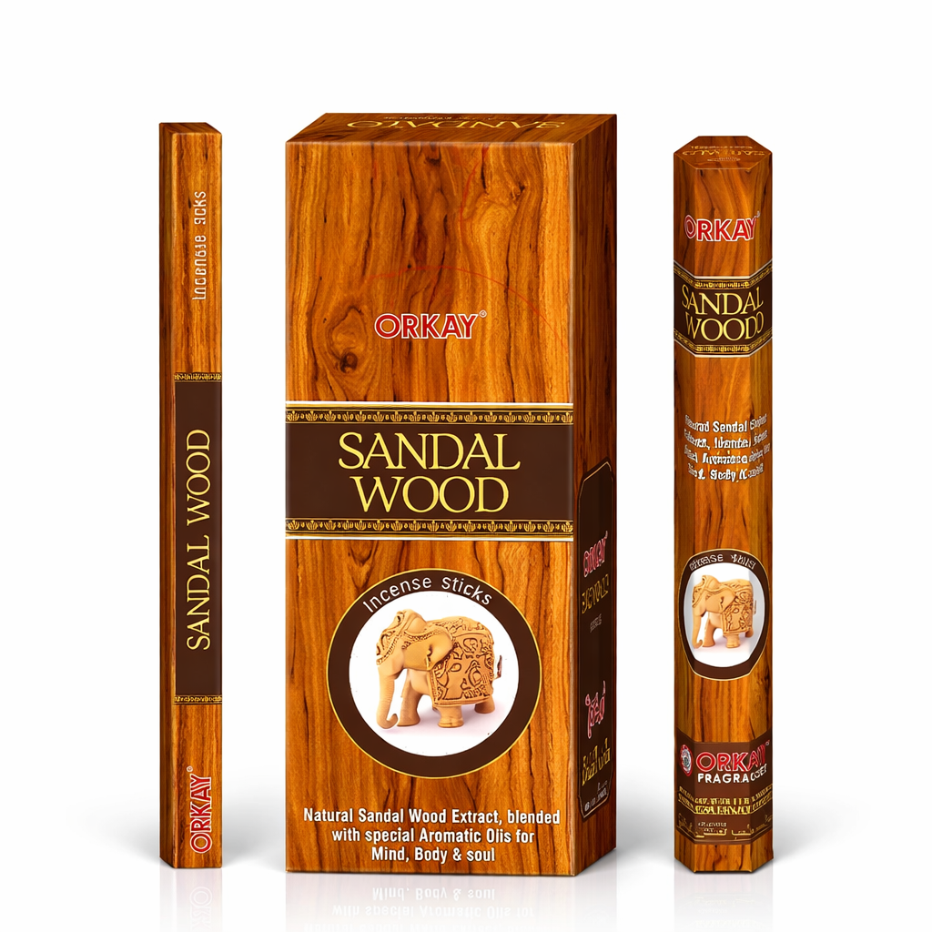 Encens Bois de Santal – Lot de 120 Bâtonnets
