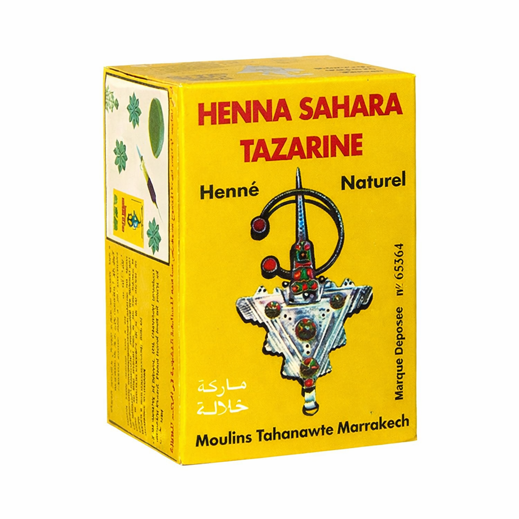 Henné Sahara Tazarine Jaune – Lot de 6