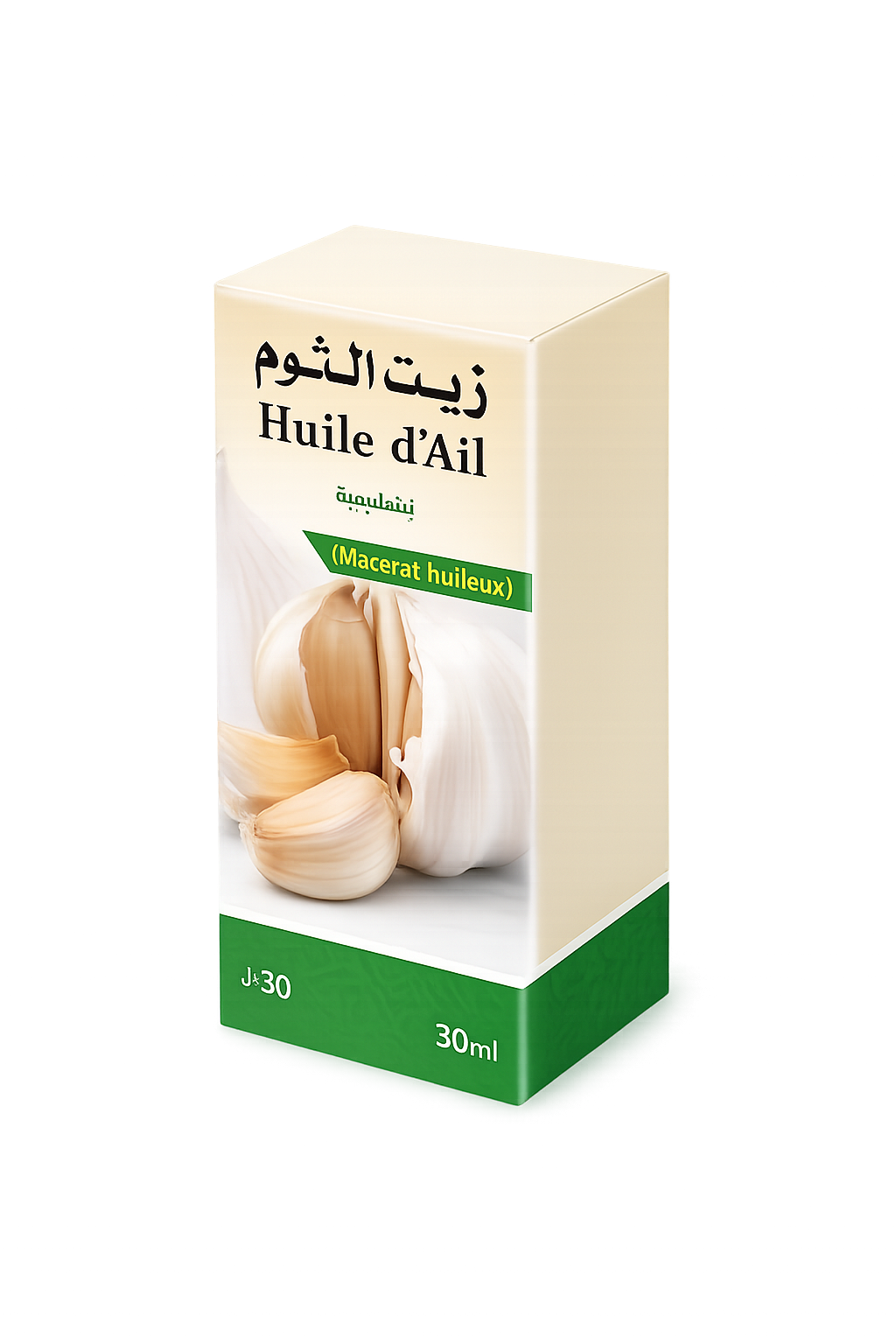 Huile d’Ail 30ml – Lot de 12