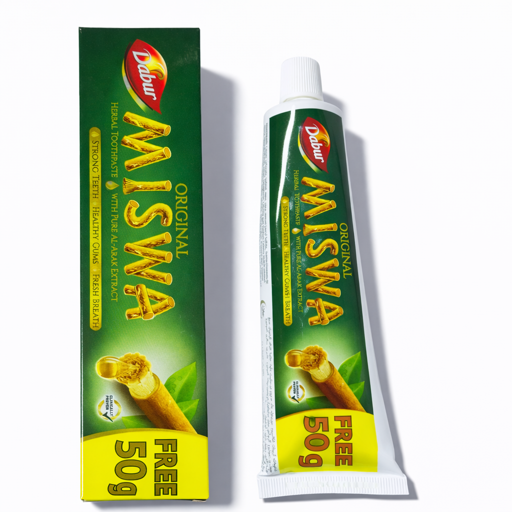 Miswak Dabur 170g – Grand Format – Lot de 12