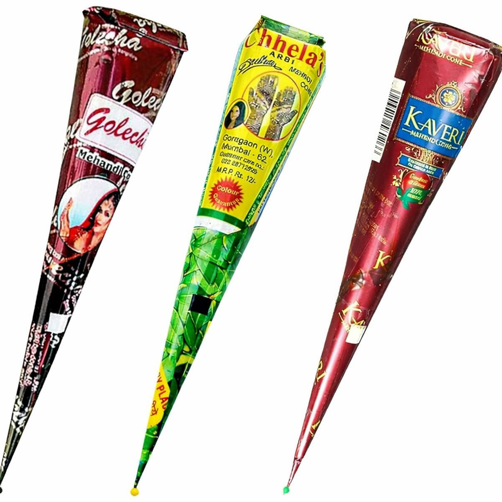 Pochoir Tatouage Henné Temporaire – Lot de 12