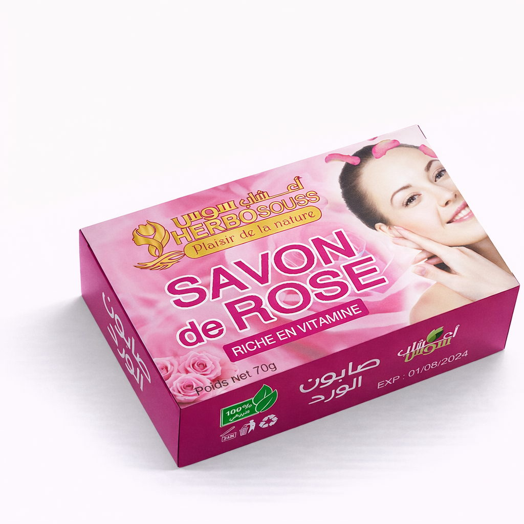 Savon à la Rose – Lot de 12