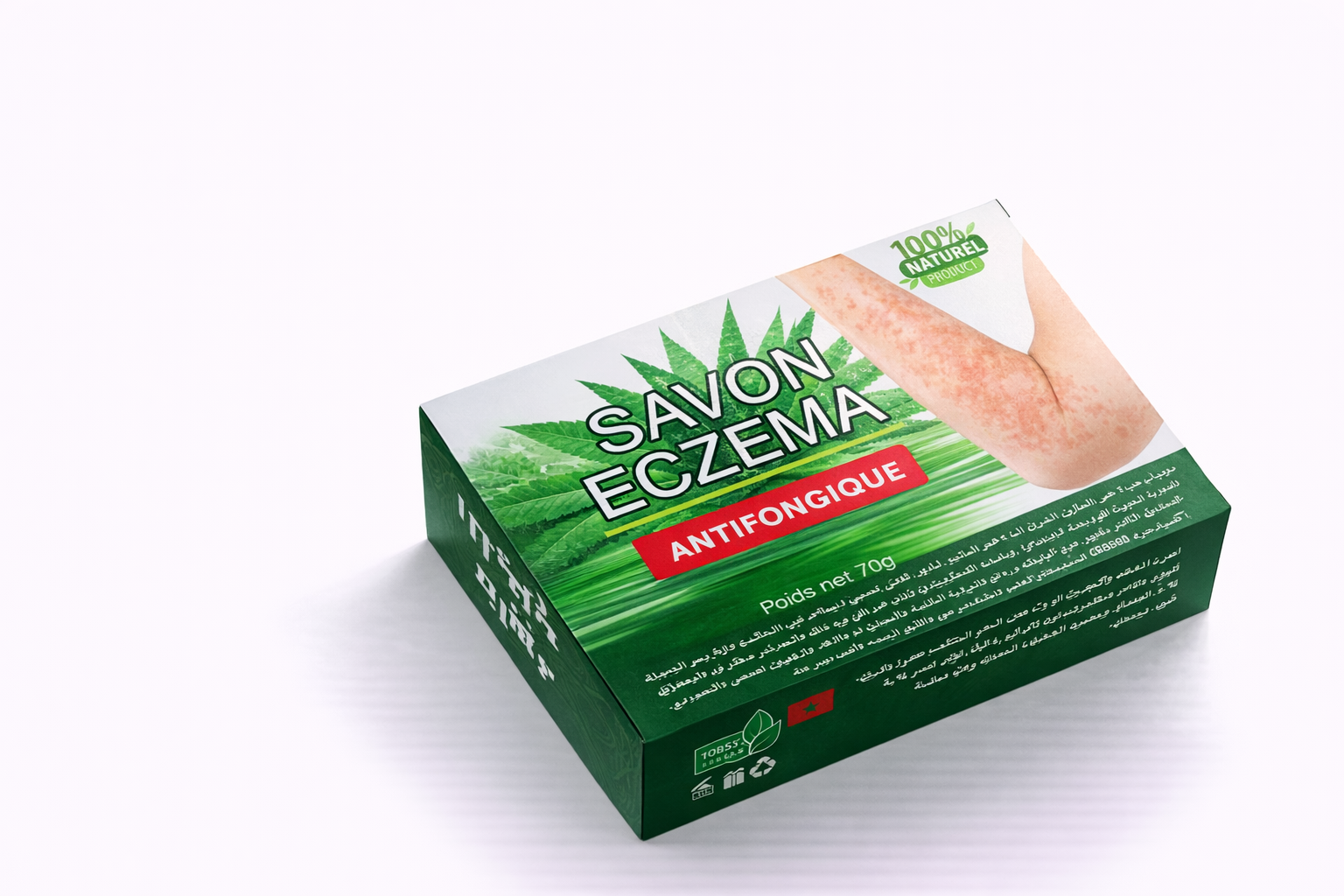 Savon Naturel Anti-Eczéma – Lot de 12