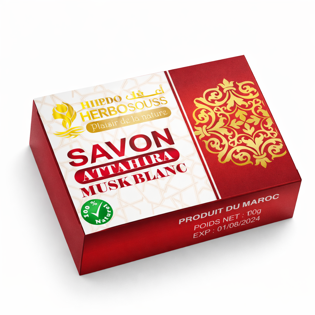 Savon au Musc Tahara Blanc – Lot de 12