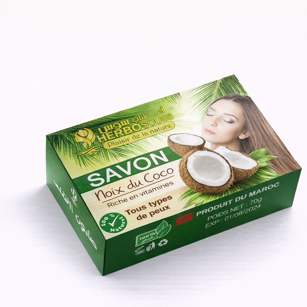 Savon à la Noix de Coco – Lot de 12