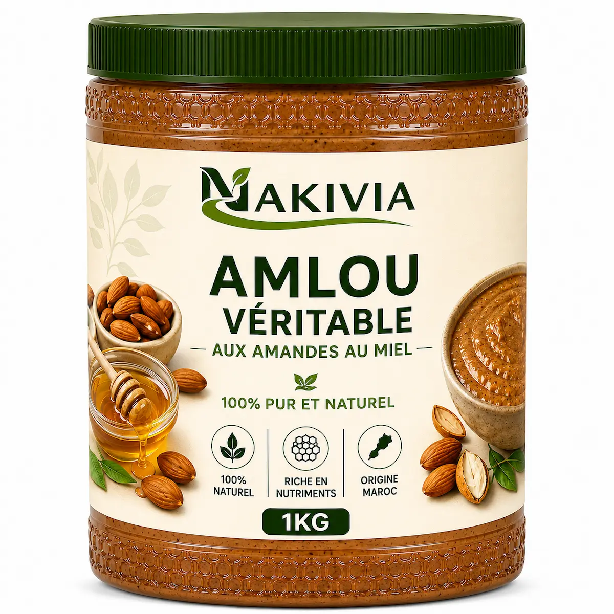 Amlou aux Amandes et au Miel – 1 kg