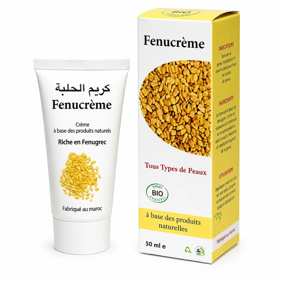 Crème de Fenugrec 50ml – Lot de 12