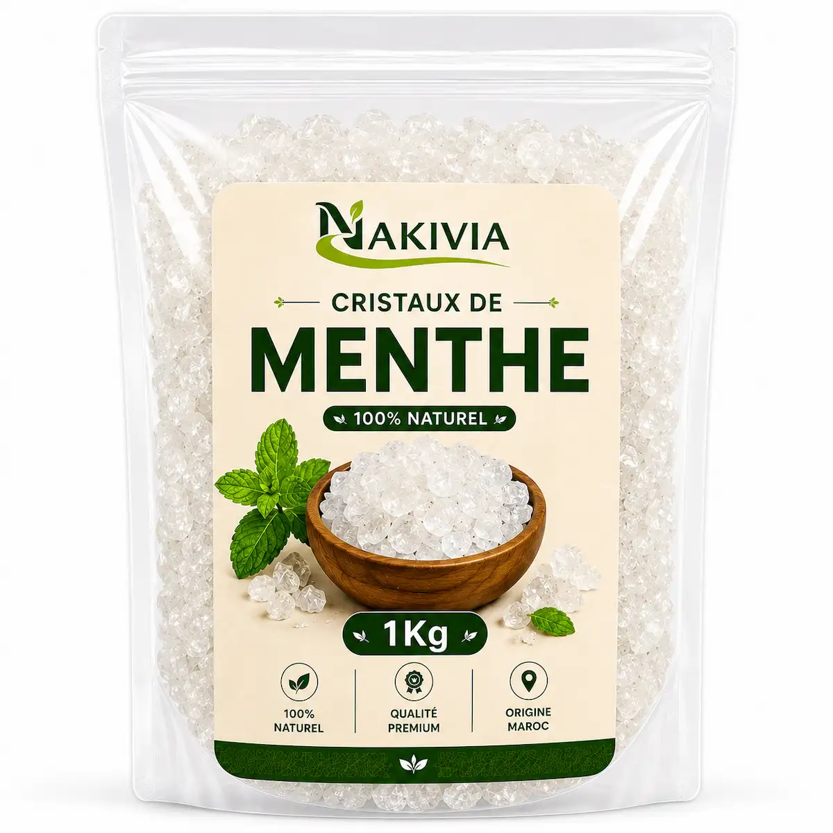 Cristaux de Menthe – 1 kg