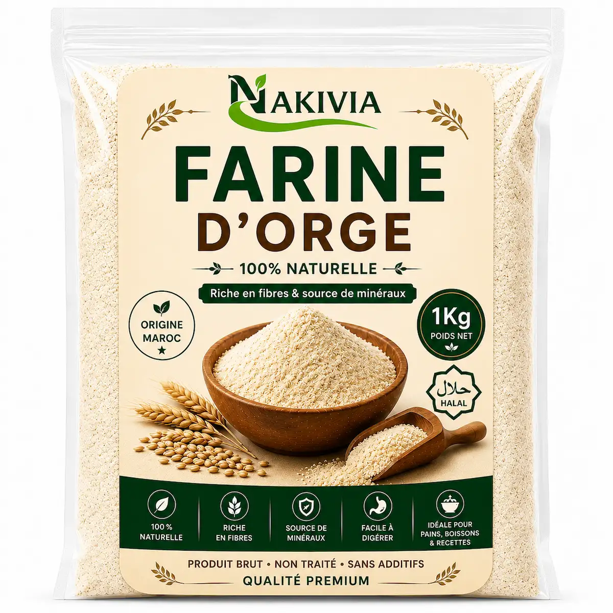 Farine d’Orge – 1 kg