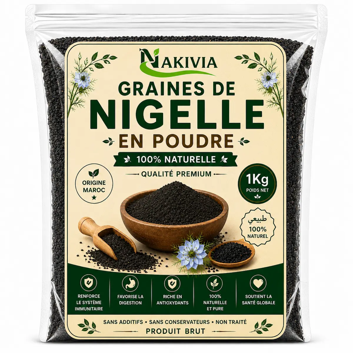 Graines de Nigelle en Poudre – 1 kg