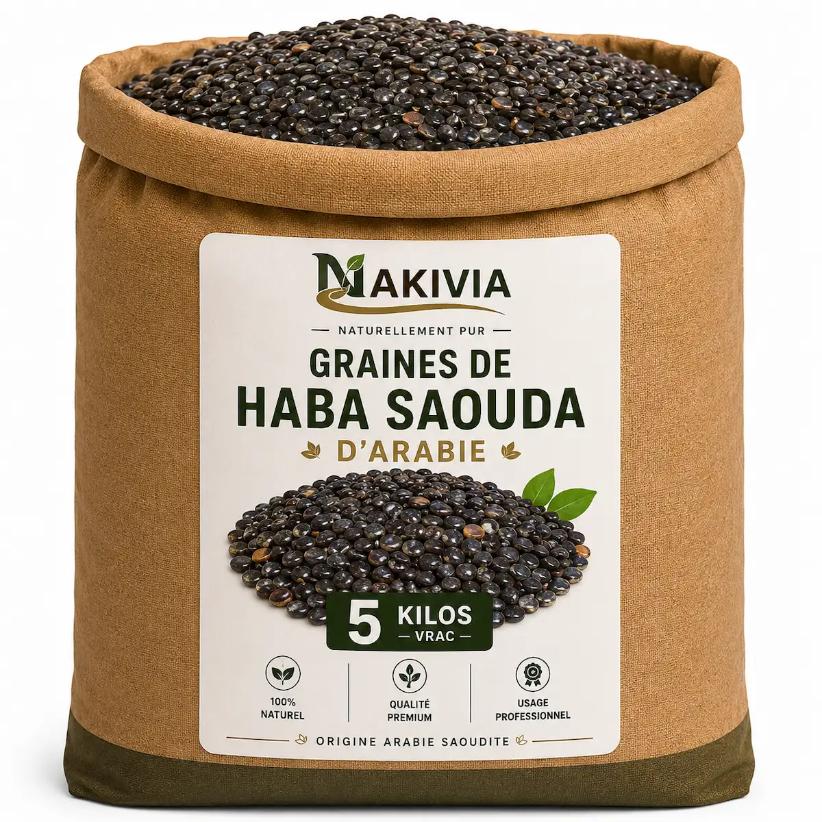 Graines de Haba Saouda d'Arabie – 5 kg en vrac