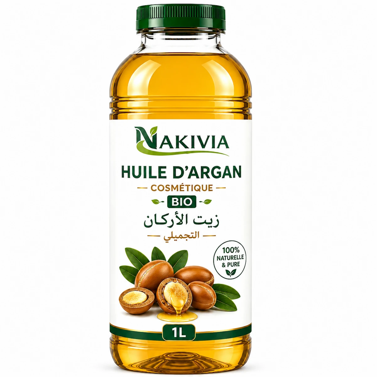 Huile d’Argan Cosmétique BIO – 1 L