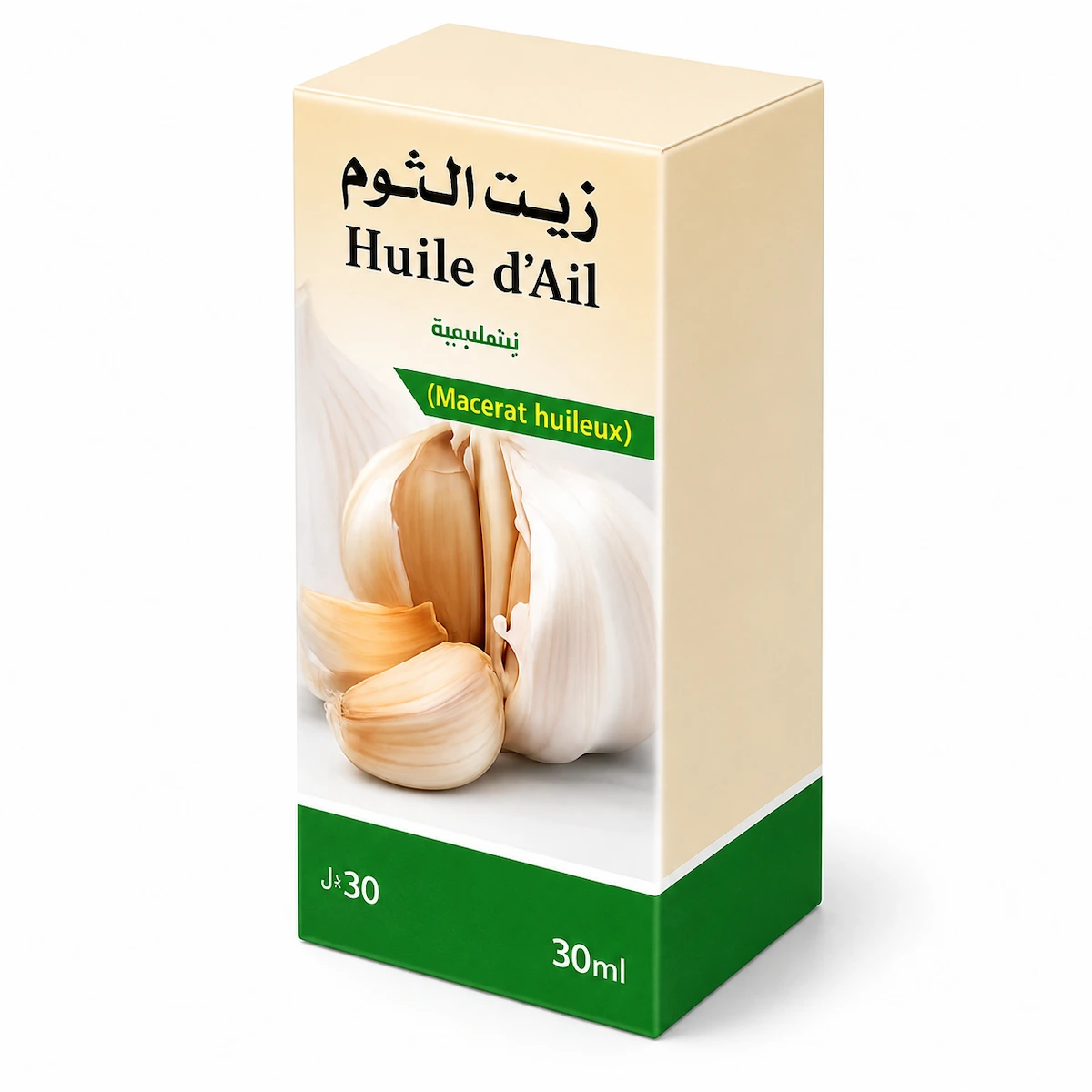 Huile d’Ail 30ml – Lot de 12