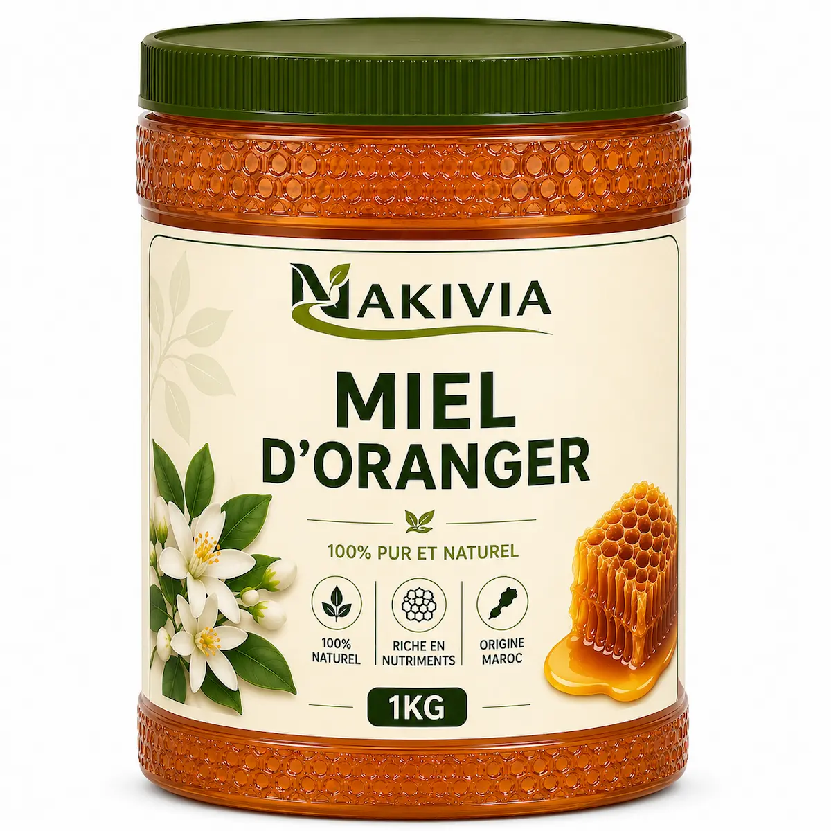 Miel d'Oranger – 1 kg