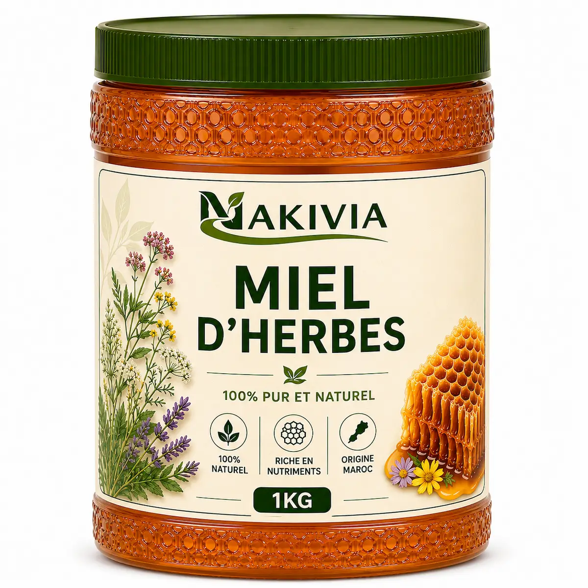 Miel d'Herbes – 1 kg