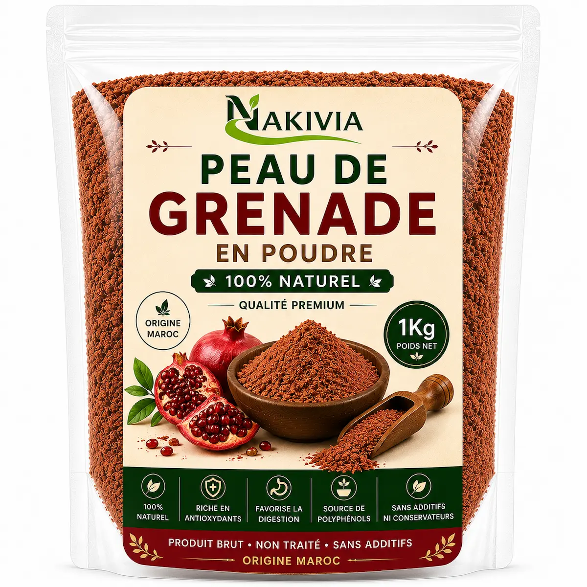 Peau de Grenade en Poudre – 1 kg