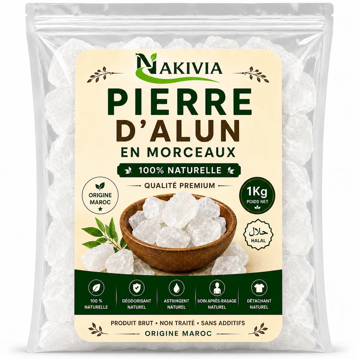 Pierre d’Alun en Morceaux – 1 kg