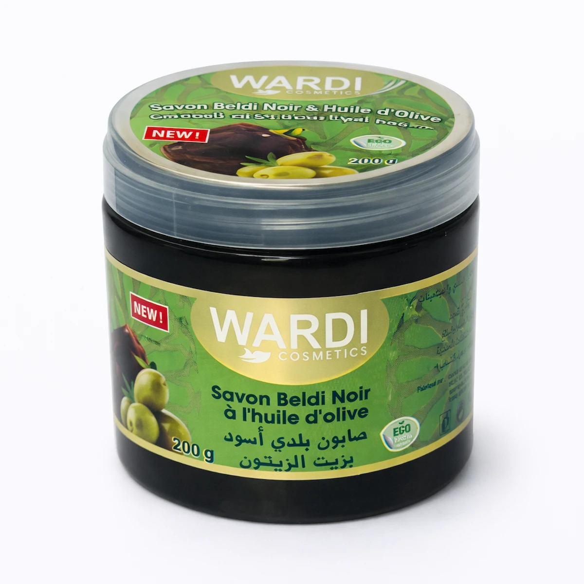 Savon Noir à l’Huile d’Olive – Lot de 6