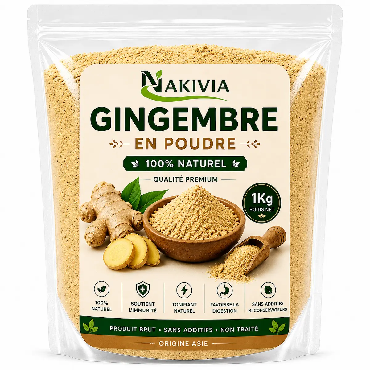 Gingembre en Poudre – 1 kg