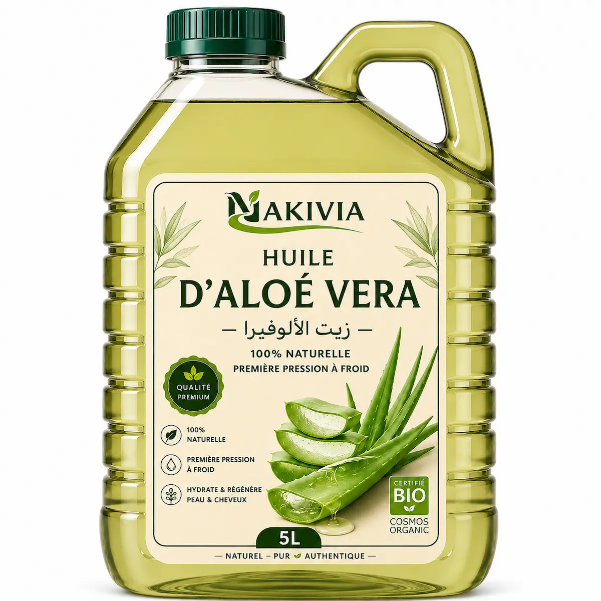 Huile d’Aloe Vera – 5 L en vrac