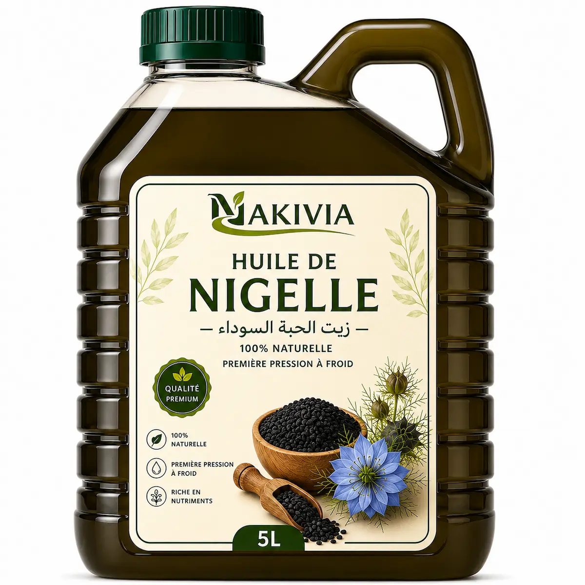 Huile de Nigelle – 5 L en vrac
