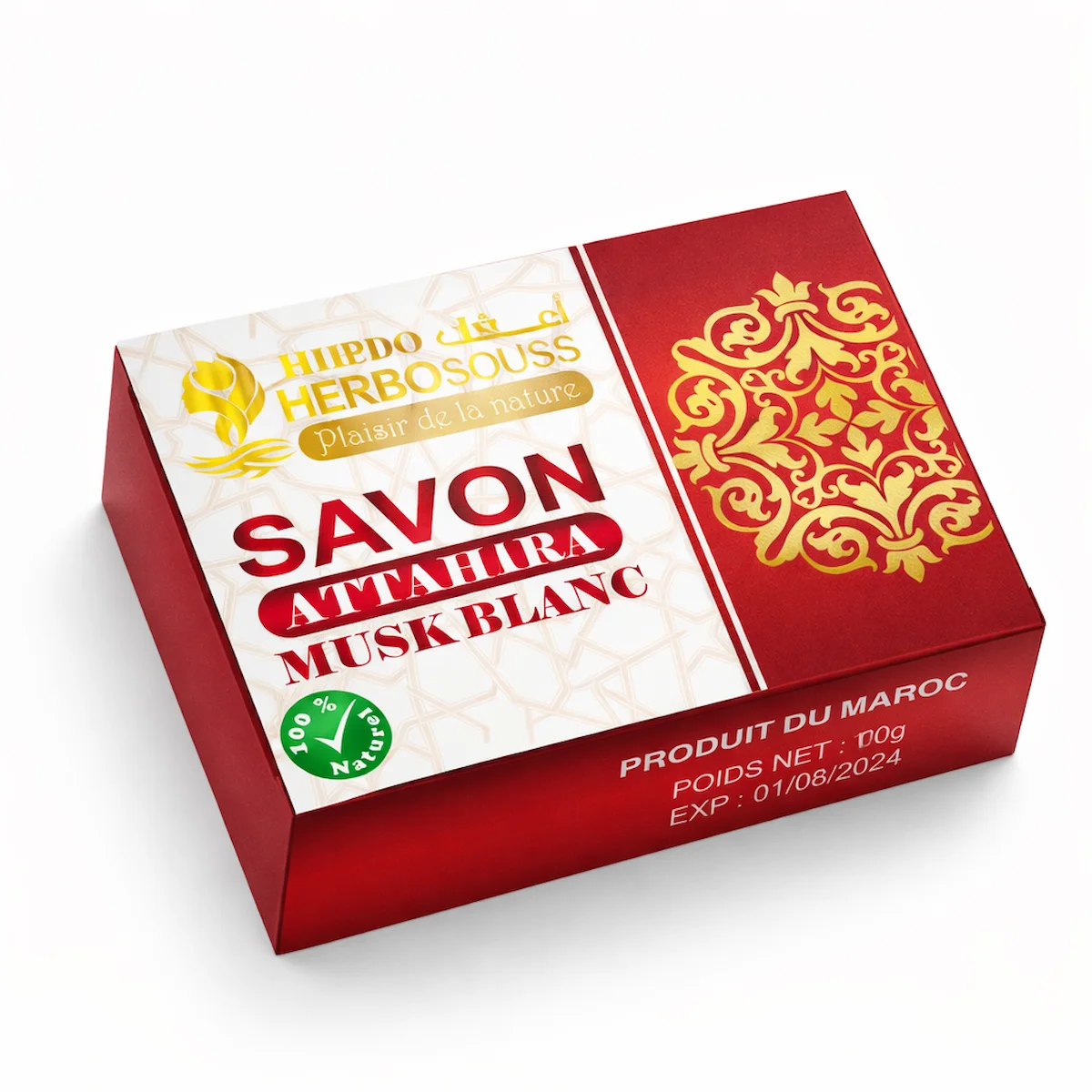 Savon au Musc Tahara Blanc – Lot de 12