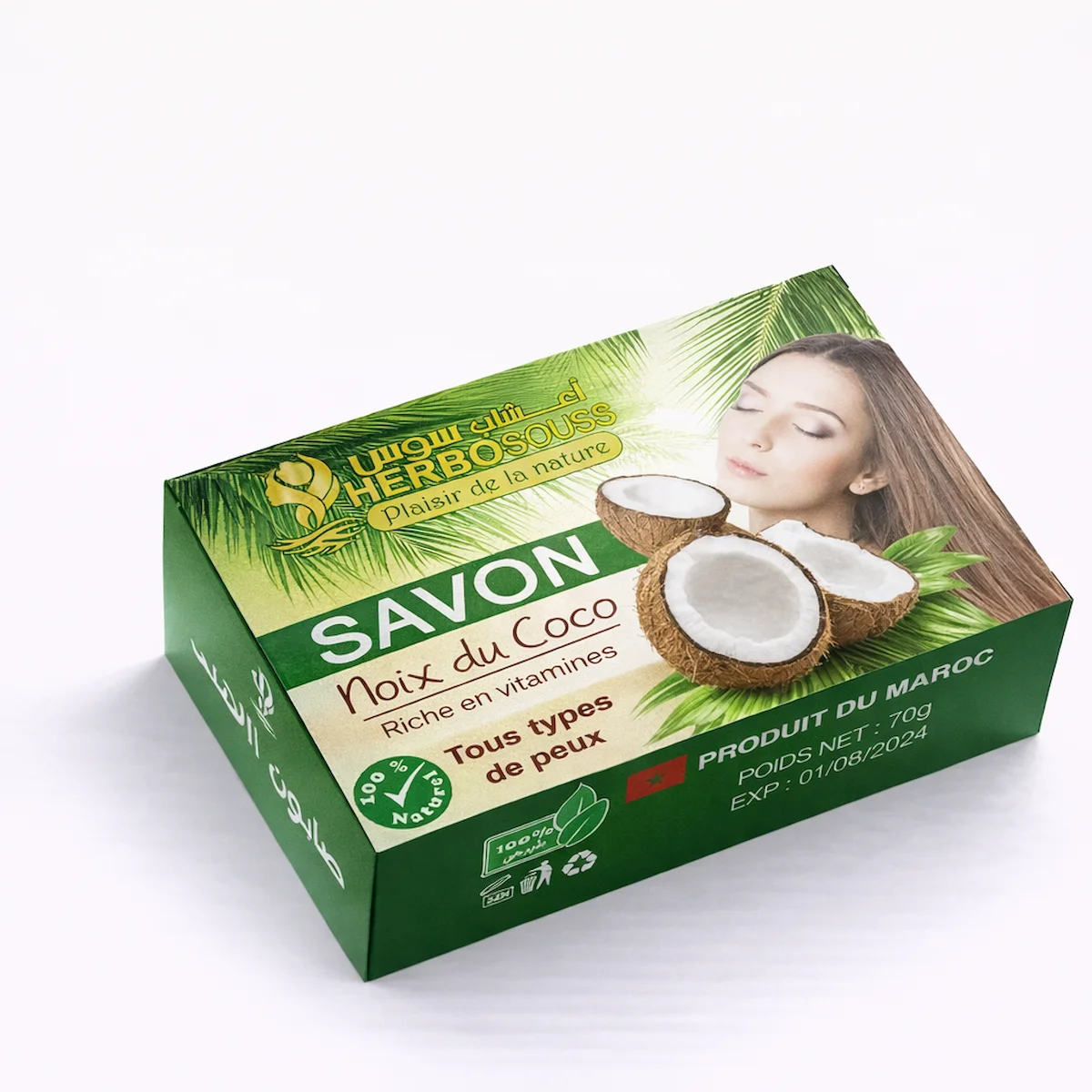 Savon à la Noix de Coco – Lot de 12
