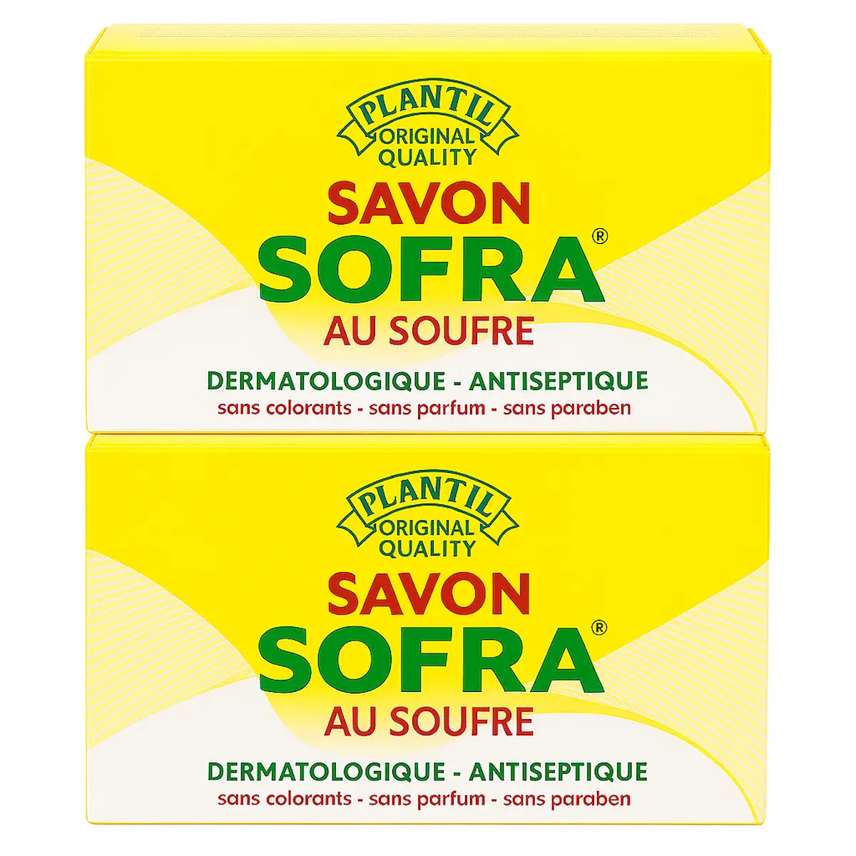 Savon au Soufre Dermatologique - PLANTIL– Lot de 12
