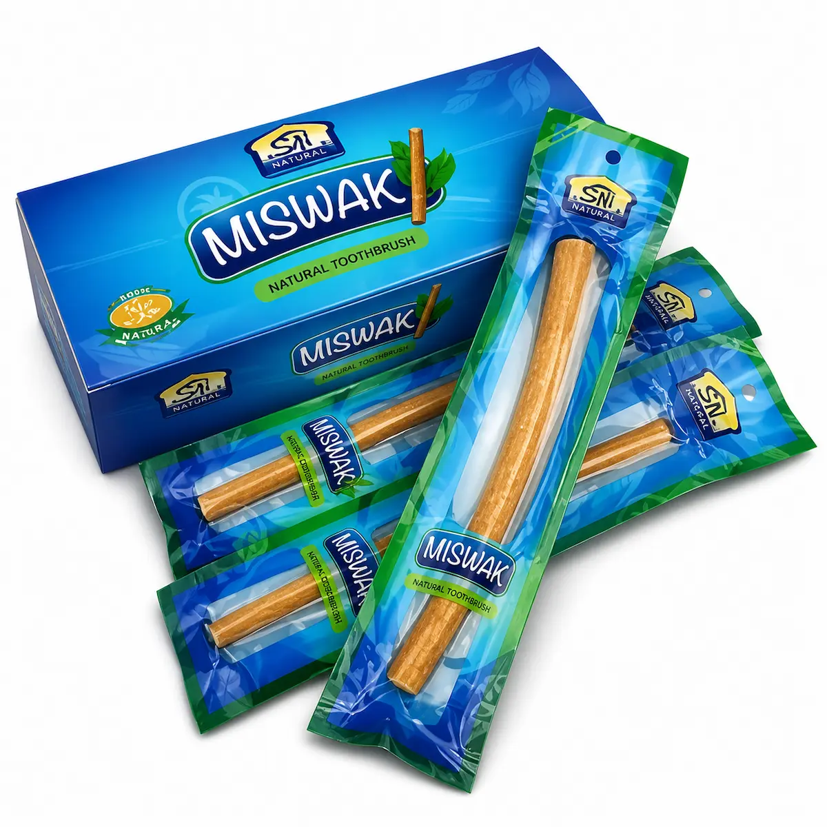Bâtonnets de Siwak Naturels – Lot de 20